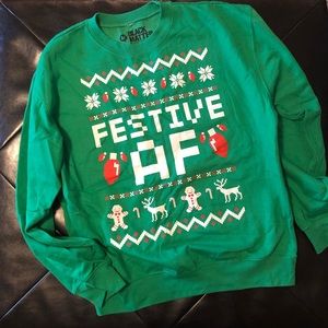 Festive AF Christmas Sweatshirt